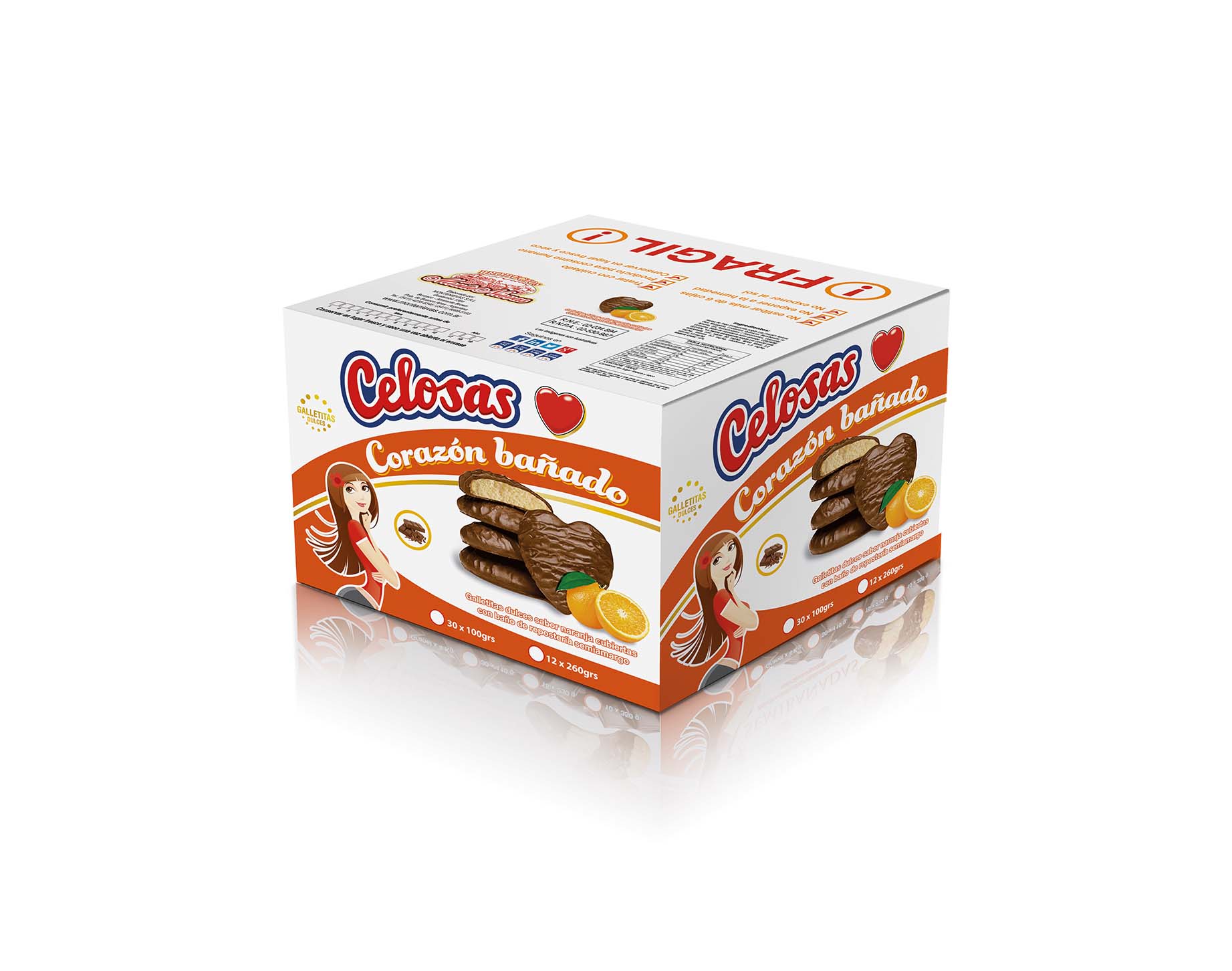 Galletitas Celosas Corazones